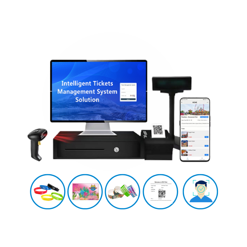 2 QR wristband entry solution